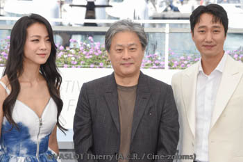 Tang Wei, Park Chan-wook, Park Hae-il 